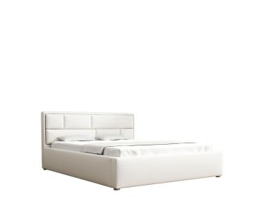 Wolnostojące łóżko tapicerowane z wyborem tkaniny - DAKO
