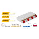 Dwustronny materac kieszeniowy multipocket z matą kokosową - DAKOTA 200x200