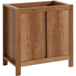 Szafka łazienkowa stojąca pod umywalkę 80 cm w klasycznym stylu - HARMONY / Dąb Romański