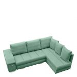 Modny narożnik z funkcją spania i wysuwanym barkiem do salonu - BARNI / Rico 18 - OUTLET