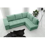 Modny narożnik z funkcją spania i wysuwanym barkiem do salonu - BARNI / Rico 18 - OUTLET