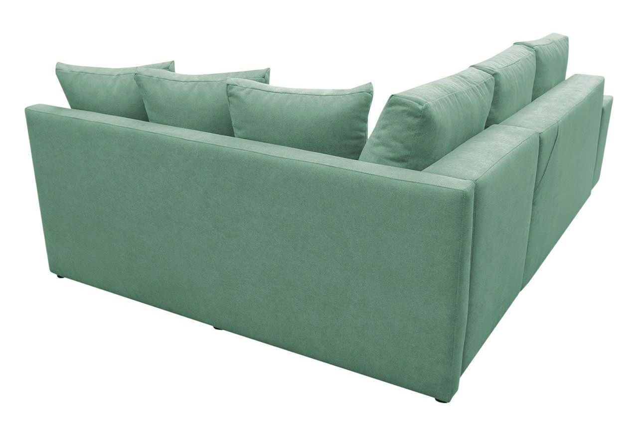 Modny narożnik z funkcją spania i wysuwanym barkiem do salonu - BARNI / Rico 18 - OUTLET