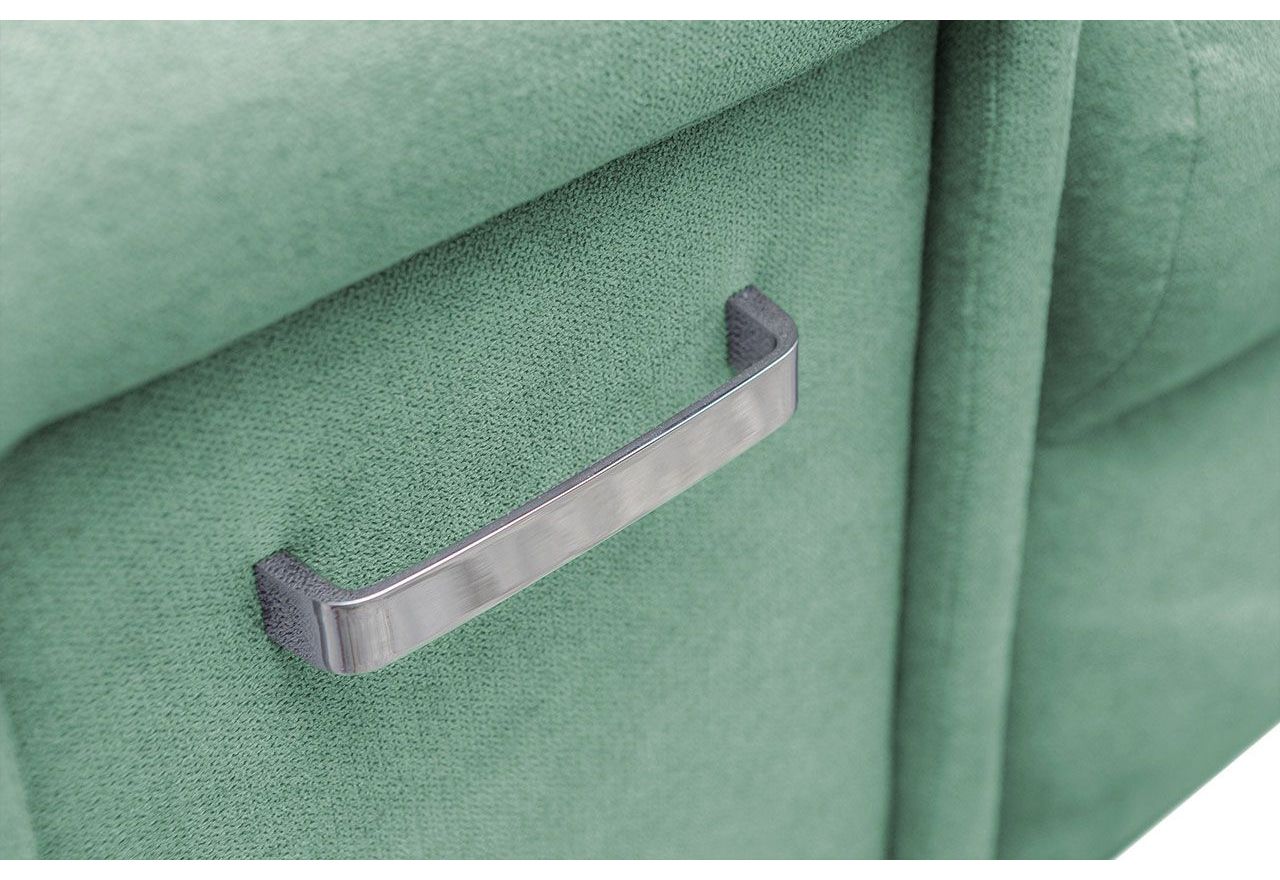 Modny narożnik z funkcją spania i wysuwanym barkiem do salonu - BARNI / Rico 18 - OUTLET