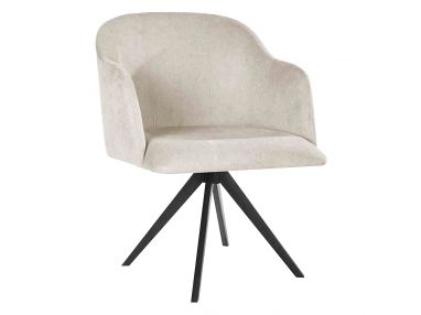 Minimalistyczne krzesło obrotowe DASSO ROTO z wygodnym, profilowanym, kubełkowym siedziskiem