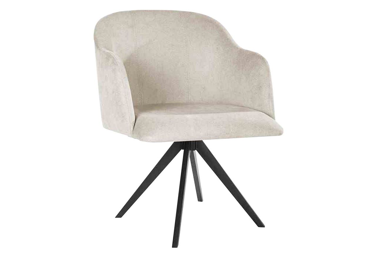 Minimalistyczne krzesło obrotowe DASSO ROTO z wygodnym, profilowanym, kubełkowym siedziskiem