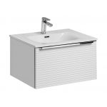 Szafka łazienkowa pod umywalkę 60 cm w nowoczesnym stylu - LEVANTO / Biały