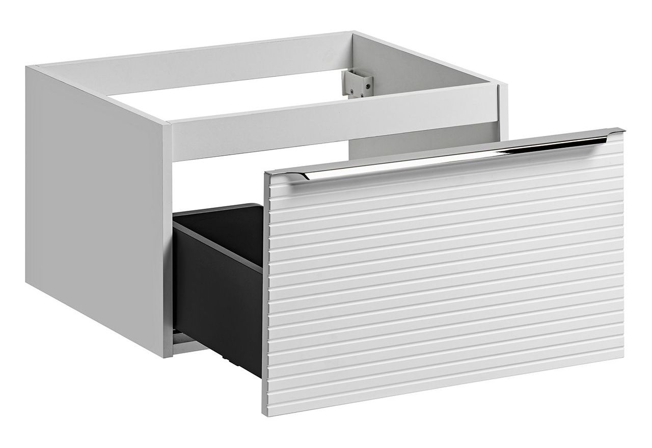 Szafka łazienkowa pod umywalkę 60 cm w nowoczesnym stylu - LEVANTO / Biały