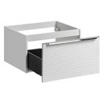 Szafka łazienkowa pod umywalkę 60 cm w nowoczesnym stylu - LEVANTO / Biały
