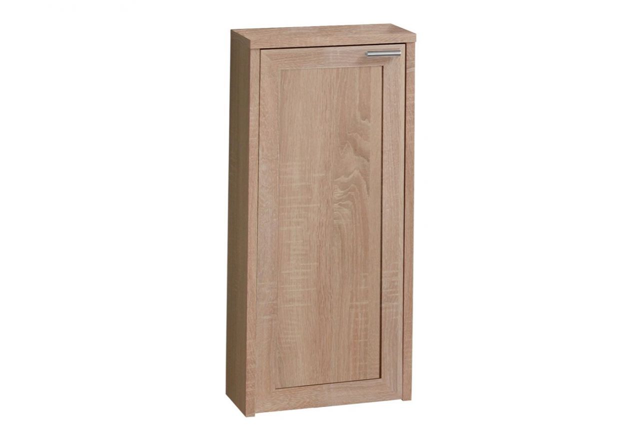 Praktyczna szafka łazienkowa wisząca w klasycznym stylu - PREGANO / Dąb Sonoma