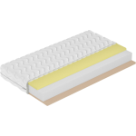 Materac piankowy dwustronny H3 z pianką VISCO i pianką wysokoelastyczną - DEMETER 160x200