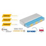 Dwustronny materac piankowy H3 z pianką profilowaną - EROS 80x200