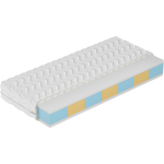 Dwustronny materac piankowy H3 z siedmioma strefami twardości - APOLLO 120x200