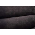 Oliwkowy narożnik z regulowanymi zagłówkami i welurową tapicerką GESSO do salonu, wolnostojący - OUTLET