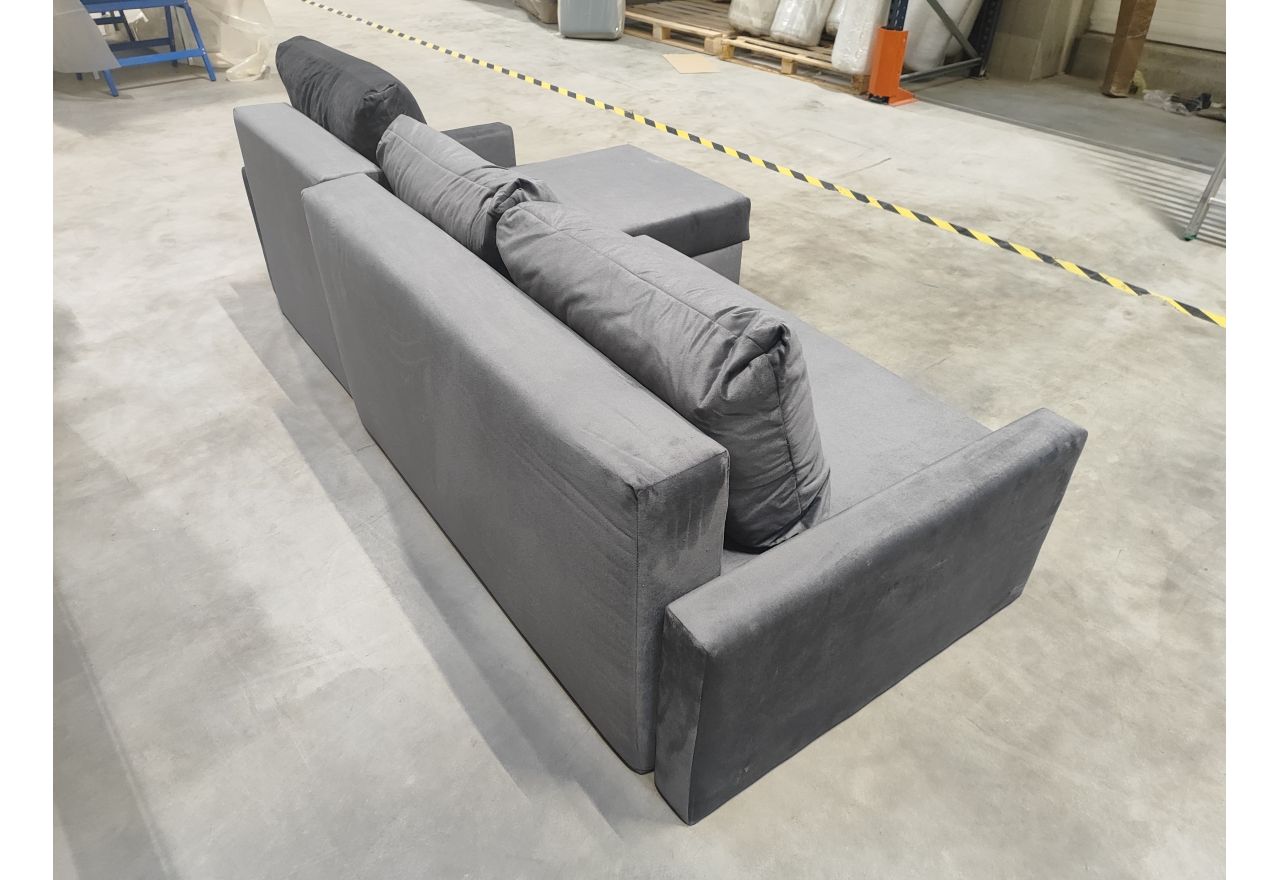 Narożnik LANG - Kronos 22 - szary - OUTLETU