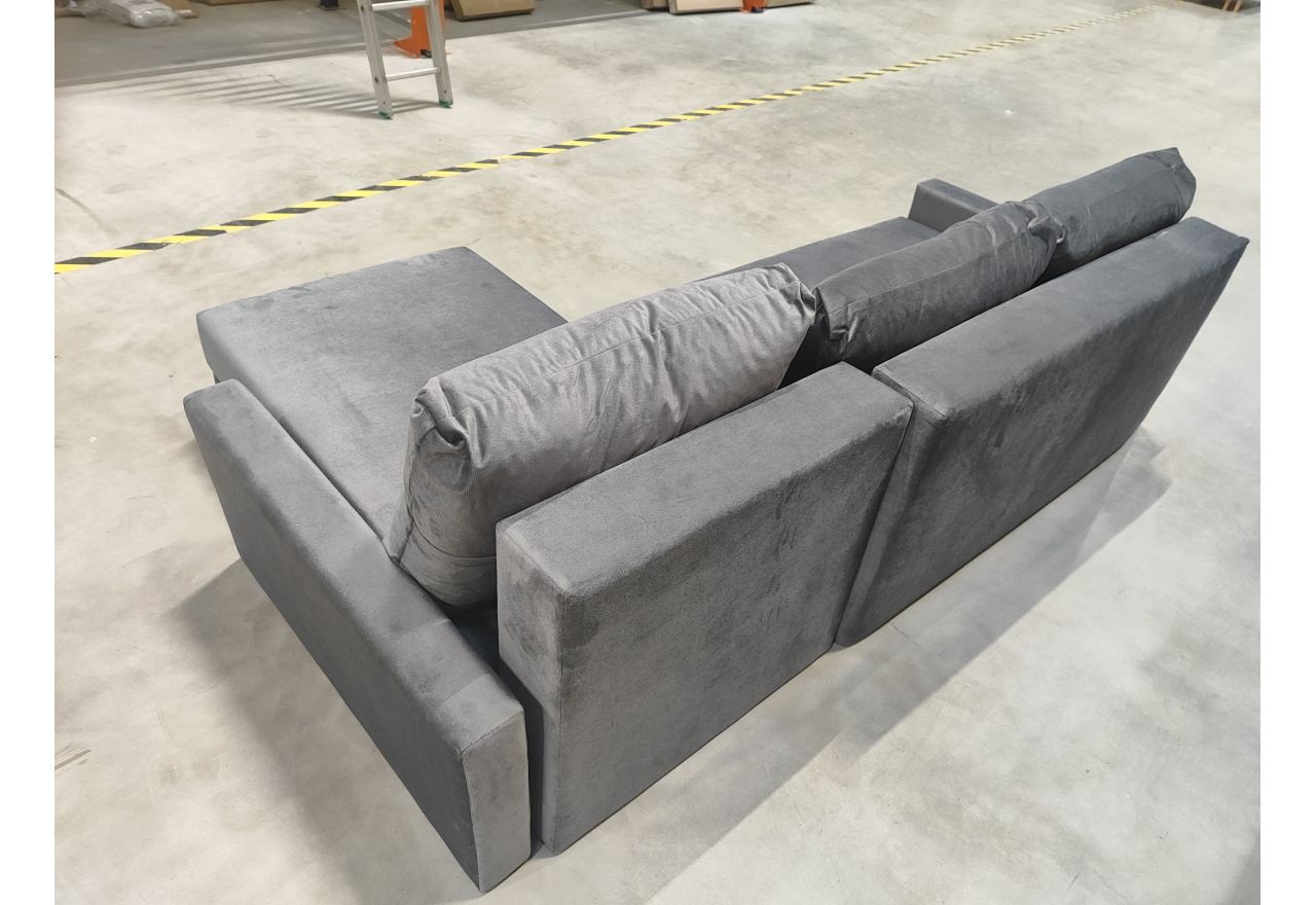 Narożnik LANG - Kronos 22 - szary - OUTLETU