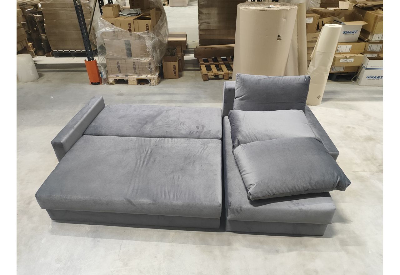 Narożnik LANG - Kronos 22 - szary - OUTLETU