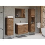 Zestaw mebli łazienkowych - GEMA - Dąb Lefkas