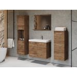 Zestaw mebli łazienkowych - GEMA - Dąb Lefkas