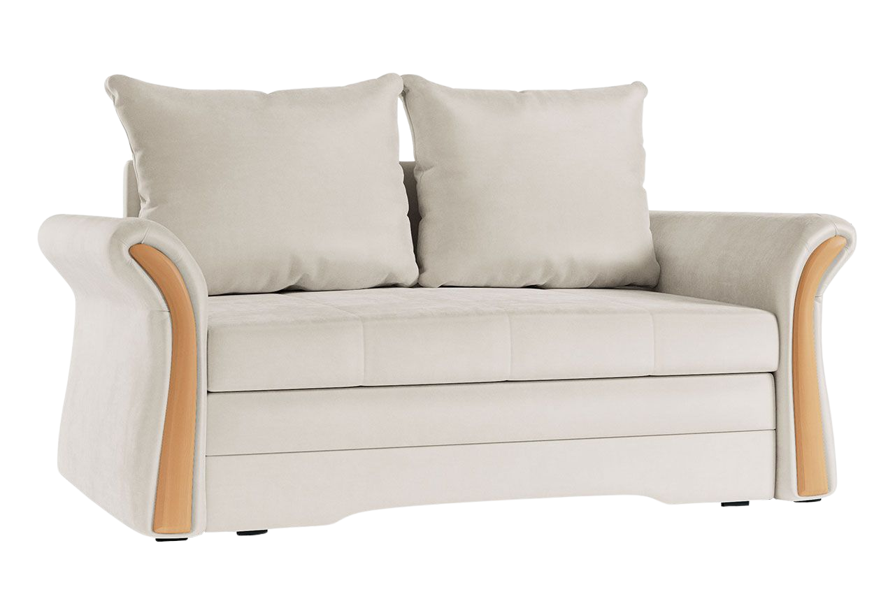 Sofa z funkcją spania PRATO - Paros 01 - kremowy - OUTLET