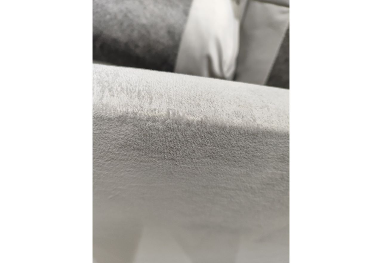 Narożnik LOFTBLACK - Magic Velvet 2239 - jasny szary - OUTLETU