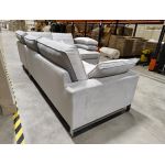 Narożnik LOFTBLACK - Magic Velvet 2239 - jasny szary - OUTLETU