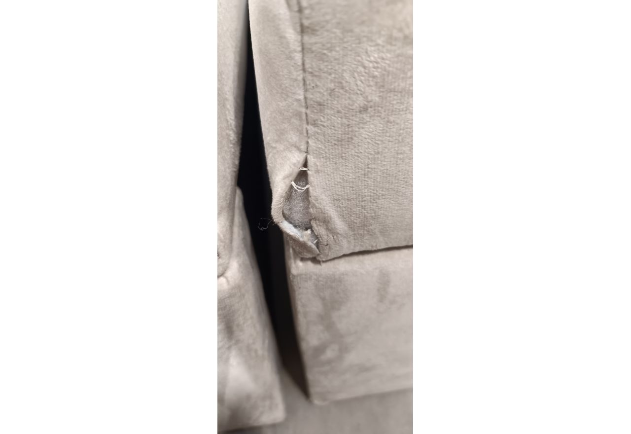 Łóżko kontynentalne GOLD 5 - KING 200x200 - Monolith 02 - beżowy - OUTLETU