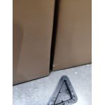 Łóżko kontynentalne GOLD 5 KING 180x200  - SOFT 34 - brązowa ekoskóra - OUTLETU