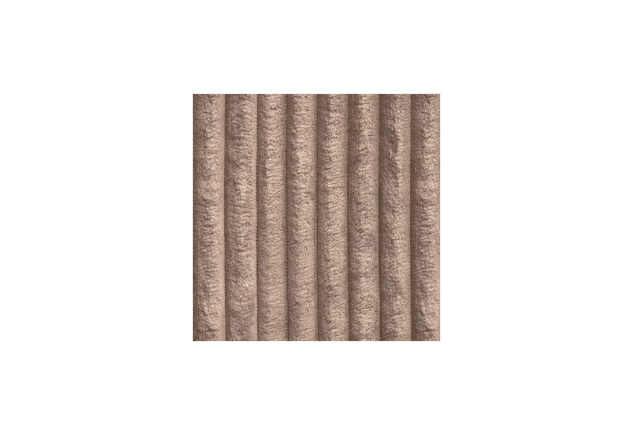 Łóżko kontynentalne TILIANO 160x200 - H3 - brązowy, sztruks