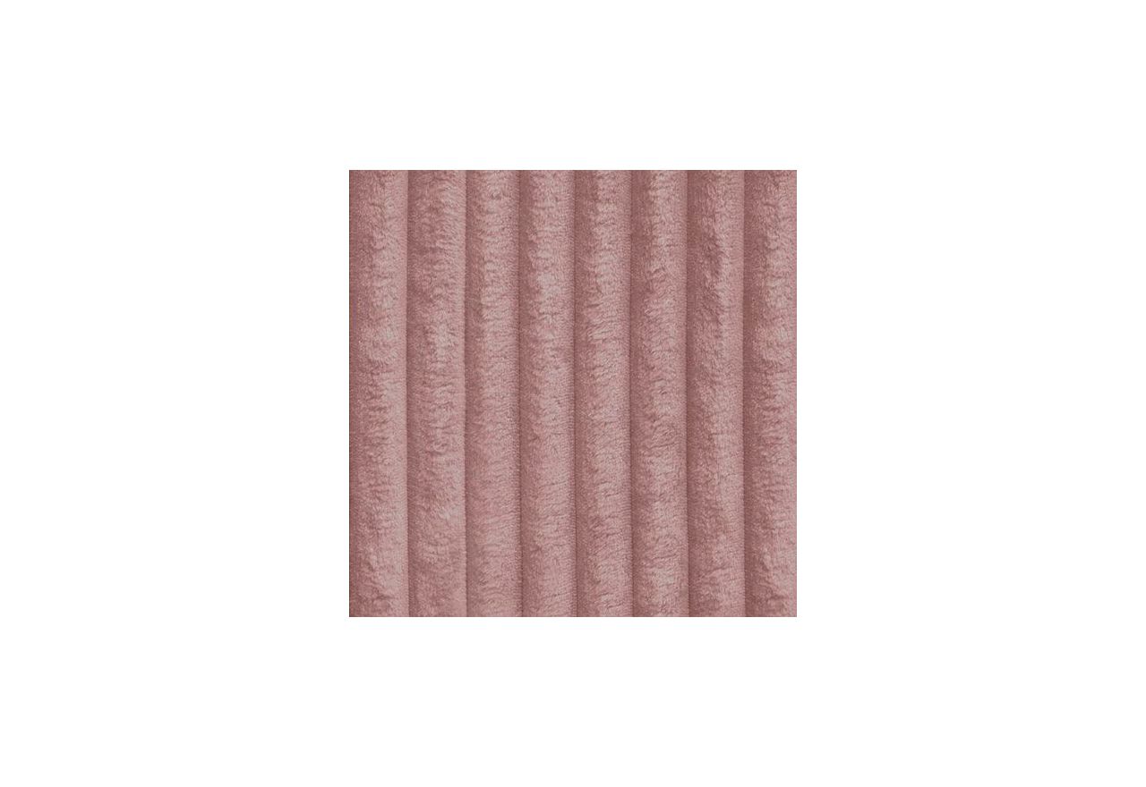 Łóżko kontynentalne TILIANO 160x200 - H3 - różowy, sztruks