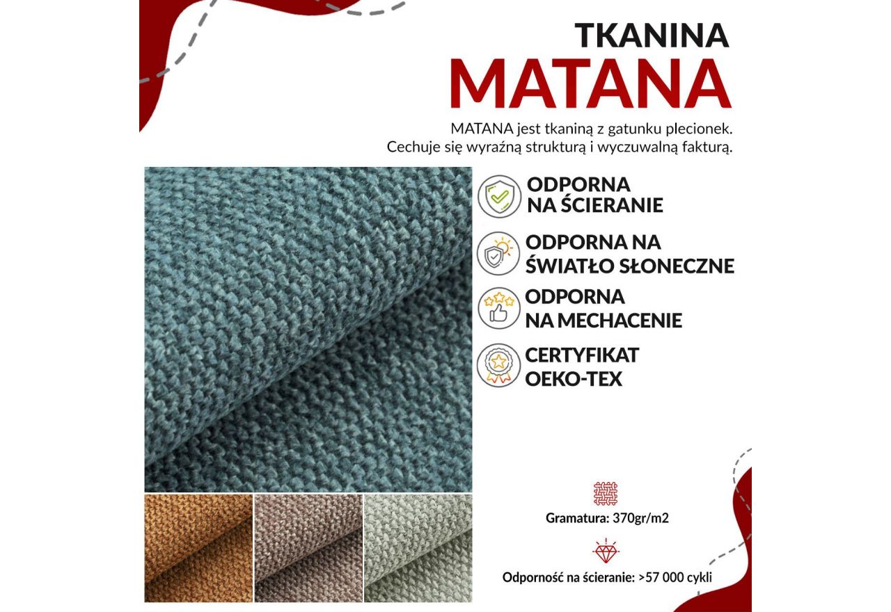 Łóżko kontynentalne JASIR 120x200 - H4 - pomarańczowy, struktura