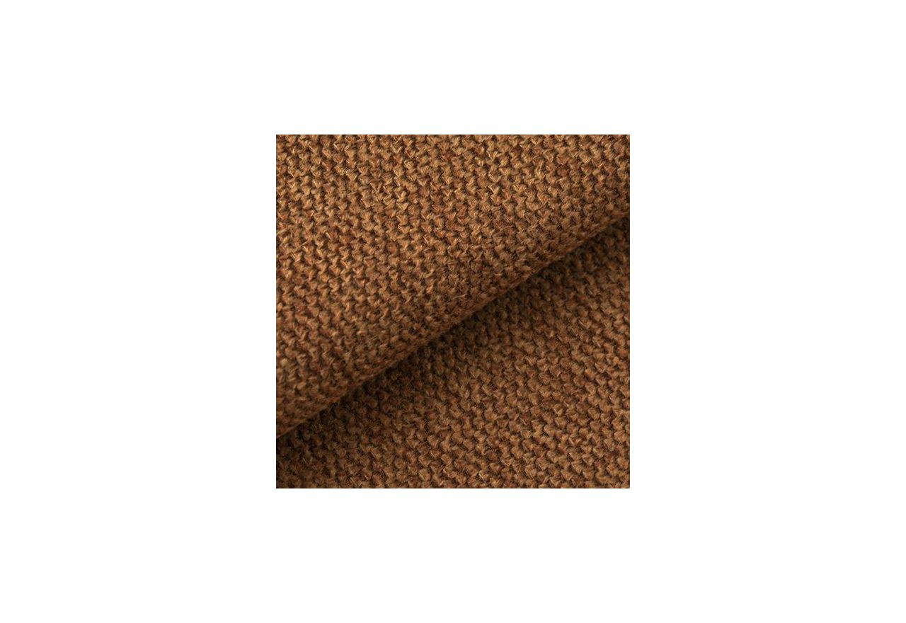 Łóżko kontynentalne PREMIUM 10 140x200 - H4 - pomarańczowy, struktura