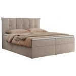 Łóżko kontynentalne PREMIUM 10 140x200 - H3 - beżowy, struktura