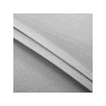 Łóżko kontynentalne NESSI 160x200 - H4 - jasnoszary, welwet