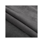 Łóżko kontynentalne NESSI 140x200 - H4 - ciemnoszary, welwet