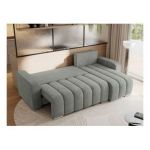 Narożnik KIRASSO L - uniwersalny - szary, struktura