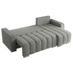 Narożnik KIRASSO L - uniwersalny - szary, struktura