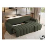 Narożnik KIRASSO L - uniwersalny - zielony, boucle