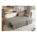 Narożnik KIRASSO L - uniwersalny - jasnoszary, boucle