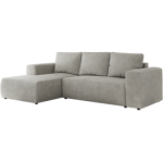 Narożnik TRENTINO L - strona lewa - jasnoszary, struktura