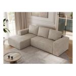 Narożnik TRENTINO L - strona lewa - beżowy, struktura