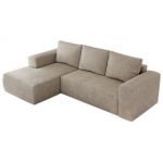 Narożnik TRENTINO L - strona lewa - beżowy, struktura