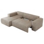 Narożnik TRENTINO L - strona lewa - beżowy, struktura