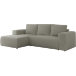 Narożnik TRENTINO L - strona lewa - jasnoszary, boucle