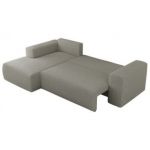 Narożnik TRENTINO L - strona lewa - jasnoszary, boucle