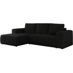 Narożnik TRENTINO L - strona lewa - czarny, boucle