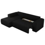 Narożnik TRENTINO L - strona lewa - czarny, boucle