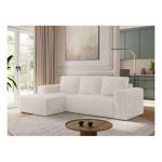 Narożnik TRENTINO L - strona lewa - beżowy, sztruks