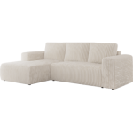 Narożnik TRENTINO L - strona lewa - beżowy, sztruks