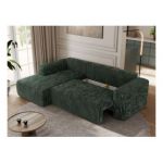 Narożnik TRENTINO L - strona lewa - zielony, sztruks