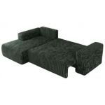 Narożnik TRENTINO L - strona lewa - zielony, sztruks